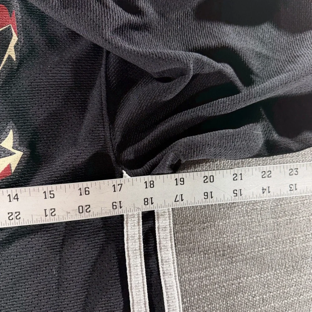 Adidas‎ Arizona Coyotes Hockey Jersey Youth S/M Black Excellent Sponsor Logos